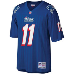 Drew Bledsoe New England Patriots Mitchell & Ness Retired Player Replica Jersey - Royal 2019