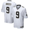 Image of Drew Brees New Orleans Saints Game Jersey – White 2019