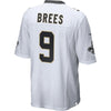 Image of Drew Brees New Orleans Saints Game Jersey – White 2019