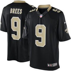 Drew Brees New Orleans Saints Team Color Limited Jersey - Black 2019