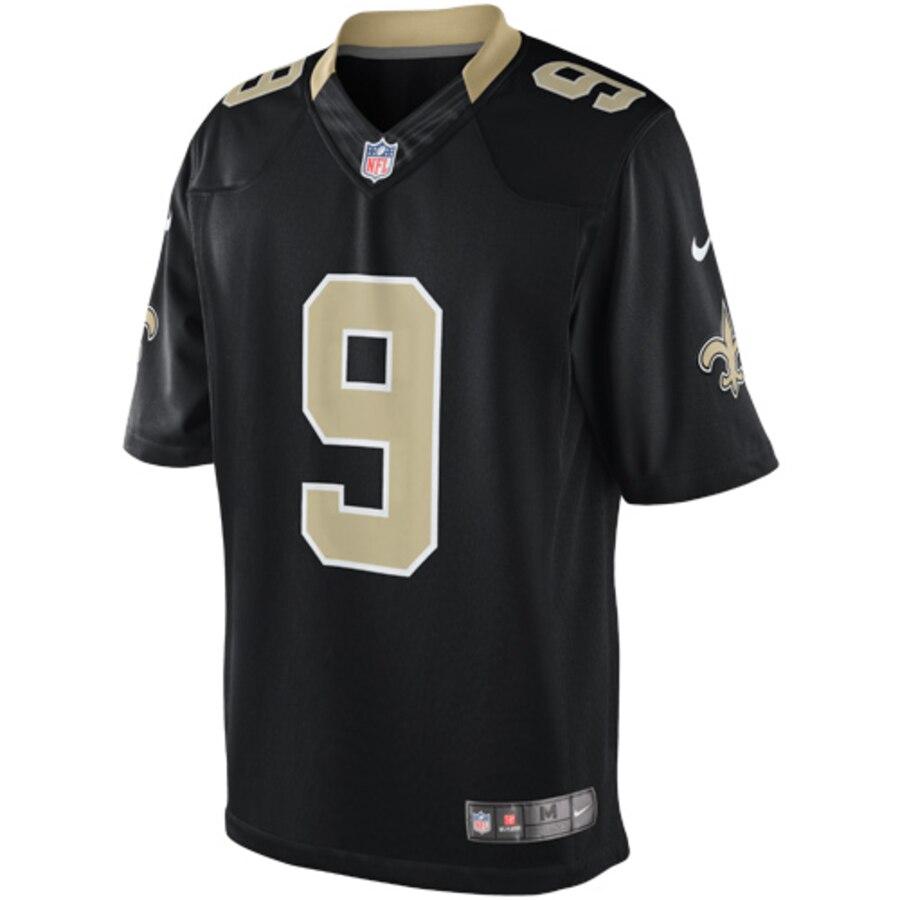 Drew Brees New Orleans Saints Team Color Limited Jersey - Black 2019