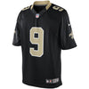 Image of Drew Brees New Orleans Saints Team Color Limited Jersey - Black 2019