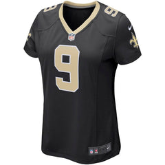 Drew Brees New Orleans Saints Women's Game Player Jersey – Black 2019