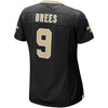 Image of Drew Brees New Orleans Saints Women's Game Player Jersey – Black 2019