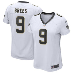 Drew Brees New Orleans Saints Women's Game Player Jersey – White 2019