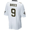 Image of Drew Brees New Orleans Saints Youth Game Jersey - White 2019