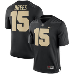 Drew Brees Purdue Boilermakers Alumni Player Jersey – Black 2019