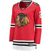 Image of Duncan Keith Chicago Blackhawks Women's Home Breakaway Player Jersey - Red 2019