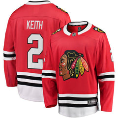 Duncan Keith Chicago Blackhawks Youth Breakaway Player Jersey – Red 2019