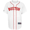 Image of Dustin Pedroia Boston Red Sox Majestic Alternate Replica Player Jersey - White 2019