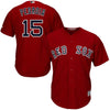 Image of Dustin Pedroia Boston Red Sox Majestic Cool Base Player Jersey - Red 2019