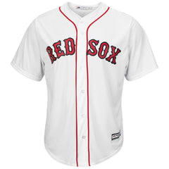 Dustin Pedroia Boston Red Sox Majestic Cool Base Player Jersey - White 2019