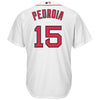 Image of Dustin Pedroia Boston Red Sox Majestic Cool Base Player Jersey - White 2019