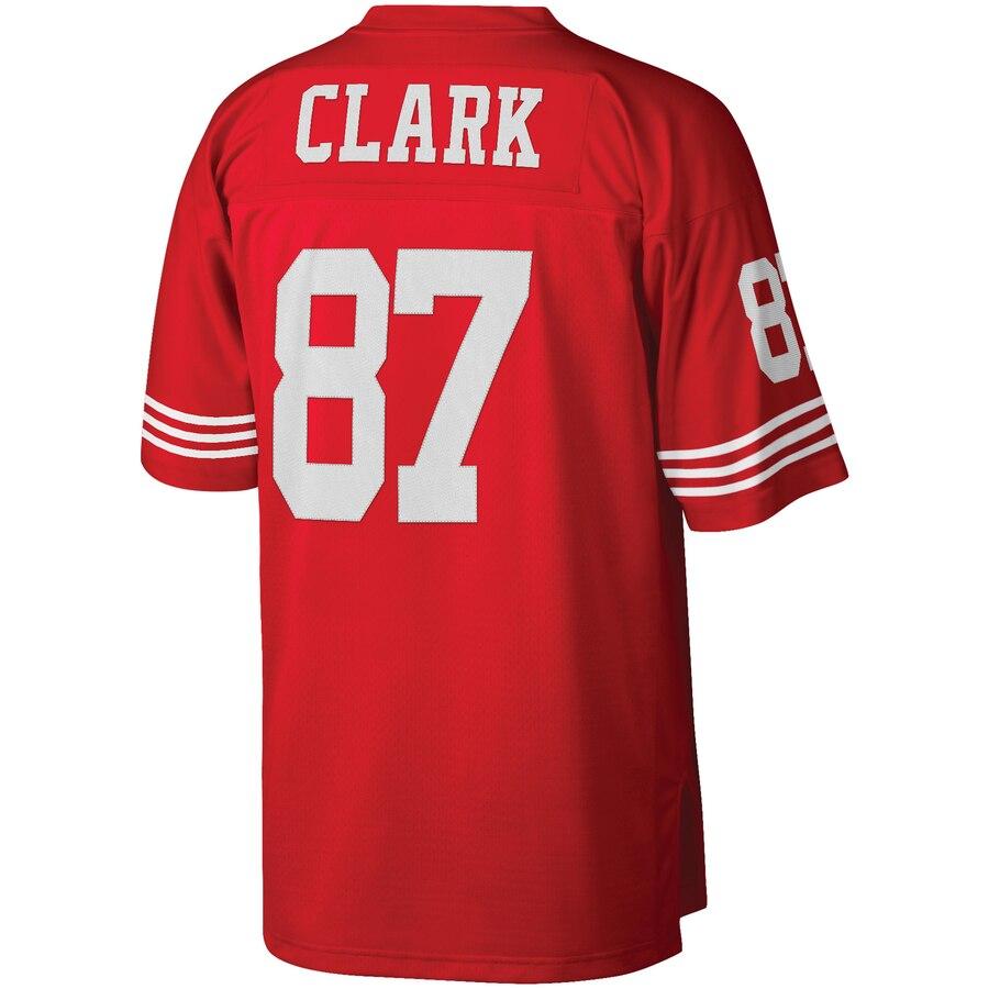 Dwight Clark San Francisco 49ers Mitchell &amp; Ness Retired Player Vintage Replica Jersey - Scarlet 2019