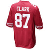 Image of Dwight Clark San Francisco 49ers Youth Retired Game Jersey - Scarlet 2019