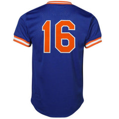 Dwight Gooden New York Mets Mitchell & Ness Cooperstown Mesh Batting Practice Jersey - Royal 2019