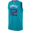 Image of Dwight Howard Charlotte Hornets Jordan Brand Swingman Jersey - Icon Edition – Teal 2019