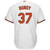 Image of Dylan Bundy Baltimore Orioles Majestic Home Cool Base Replica Player Jersey - White 2019