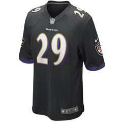 Earl Thomas Baltimore Ravens Game Jersey – Black 2019