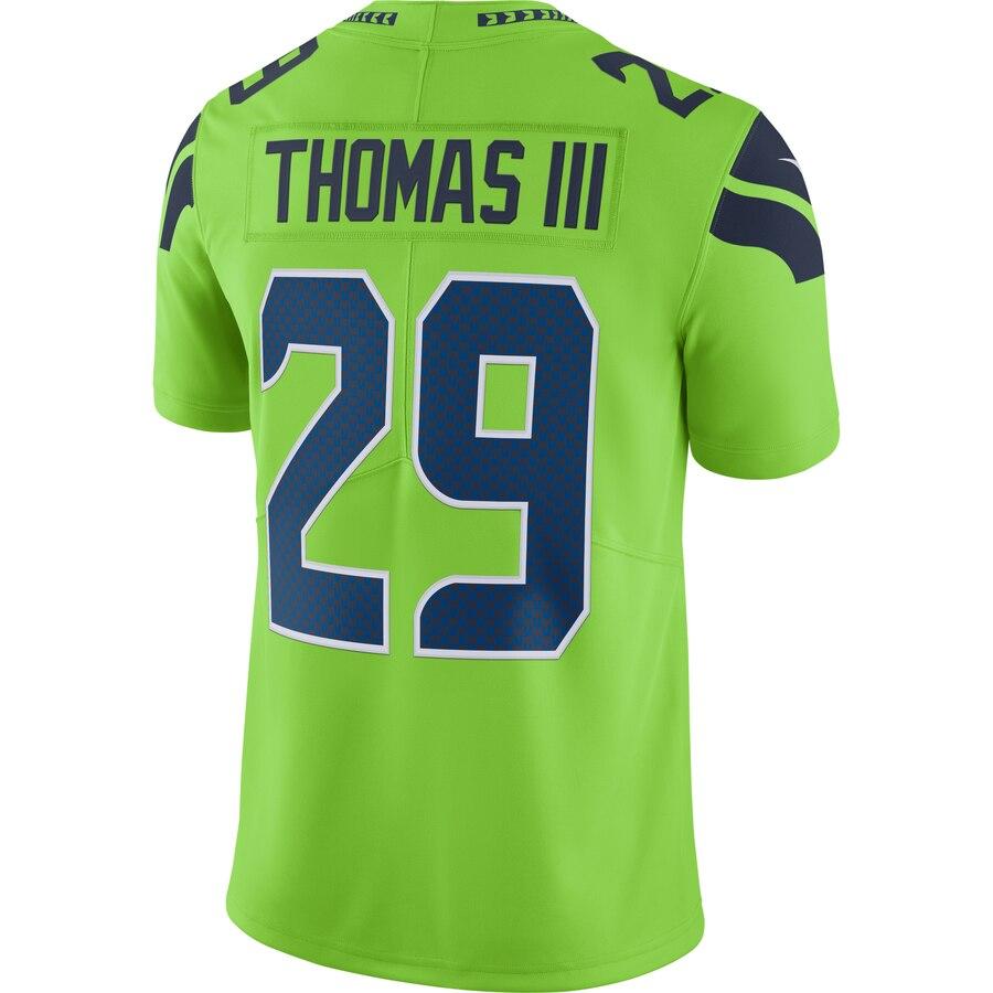 Earl Thomas Seattle Seahawks Vapor Untouchable Color Rush Limited Player Jersey - Neon Green 2019