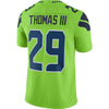 Image of Earl Thomas Seattle Seahawks Vapor Untouchable Color Rush Limited Player Jersey - Neon Green 2019