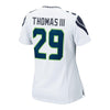 Image of Earl Thomas Seattle Seahawks Women's Game Jersey - White 2019