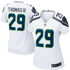 Earl Thomas Seattle Seahawks Women's Game Jersey - White 2019