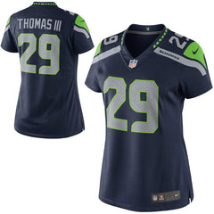 Earl Thomas Seattle Seahawks Women's Limited Jersey - Navy Blue 2019