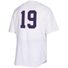 Image of ECU Pirates Full Button Baseball Jersey - White 2019