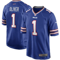 Ed Oliver Buffalo Bills 2019 NFL Draft First Round Pick Game Jersey – Royal 2019