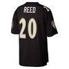 Image of Ed Reed Baltimore Ravens Mitchell &amp; Ness 2004 Retired Player Replica Jersey - Black 2019