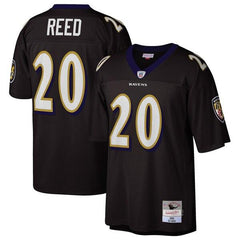 Ed Reed Baltimore Ravens Mitchell &amp; Ness 2004 Retired Player Replica Jersey - Black 2019