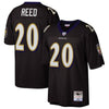 Image of Ed Reed Baltimore Ravens Mitchell &amp; Ness 2004 Retired Player Replica Jersey - Black 2019