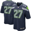 Image of Eddie Lacy Seattle Seahawks Game Jersey - Navy 2019