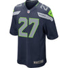Image of Eddie Lacy Seattle Seahawks Game Jersey - Navy 2019