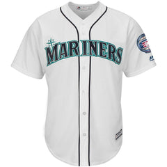 Edgar Martinez Seattle Mariners Majestic 2019 Hall of Fame Induction Cool Base Player Jersey - Home White 2019