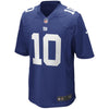 Image of Eli Manning New York Giants Game Jersey - Royal Blue 2019