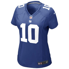 Eli Manning New York Giants Girls Youth Game Jersey - Royal Blue 2019