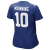 Image of Eli Manning New York Giants Girls Youth Game Jersey - Royal Blue 2019