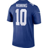 Image of Eli Manning New York Giants Legend Jersey – Royal 2019