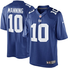 Eli Manning New York Giants Team Color Limited Jersey - Royal Blue 2019