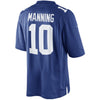 Image of Eli Manning New York Giants Team Color Limited Jersey - Royal Blue 2019