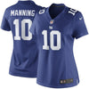 Image of Eli Manning New York Giants Women's Limited Jersey - Royal Blue 2019