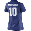 Image of Eli Manning New York Giants Women's Limited Jersey - Royal Blue 2019