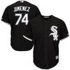 Image of Eloy Jimenez Chicago White Sox Majestic Alternate Cool Base Player Replica Jersey – Black 2019