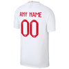 Image of England National Team Home Replica Stadium Custom Jersey – White 2019