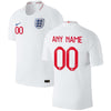 Image of England National Team Home Vapor Match Custom Jersey – White 2019