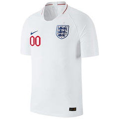 England National Team Home Vapor Match Custom Jersey – White 2019