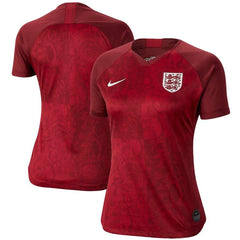 England Women's National Team Women's 2019 Away Replica Jersey – Red 2019