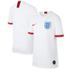 Image of England Women's National Team Youth 2019 Home Replica Jersey – White 2019